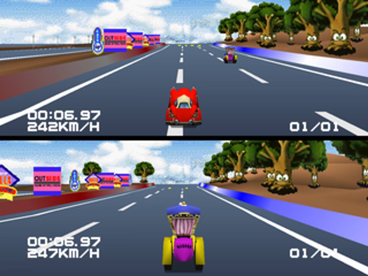 Motor Toon Grand Prix ISO - PS1 screenshot 4