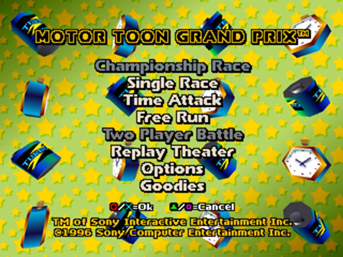 Motor Toon Grand Prix ISO - PS1 screenshot 4