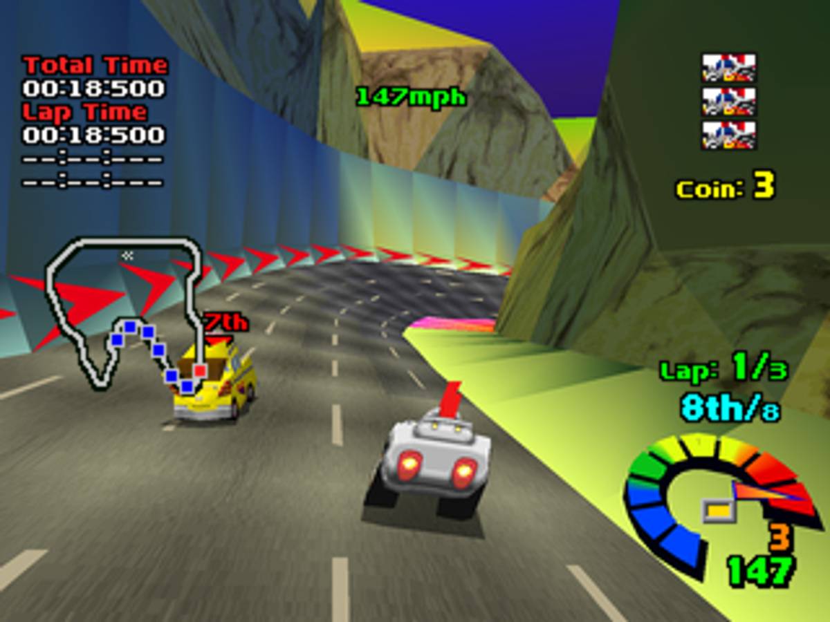 Motor Toon Grand Prix ISO - PS1 screenshot 6