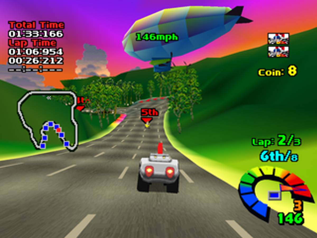 Motor Toon Grand Prix ISO - PS1 screenshot 8