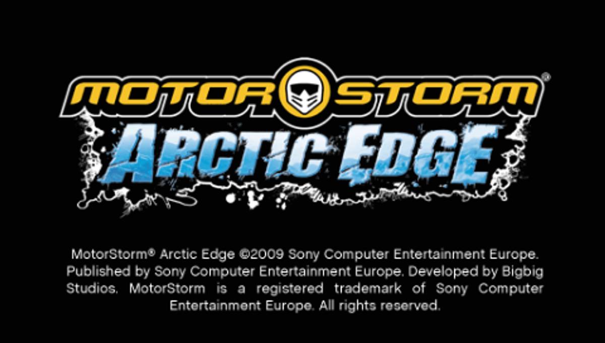 MotorStorm: Arctic Edge ISO - PSP screenshot 1
