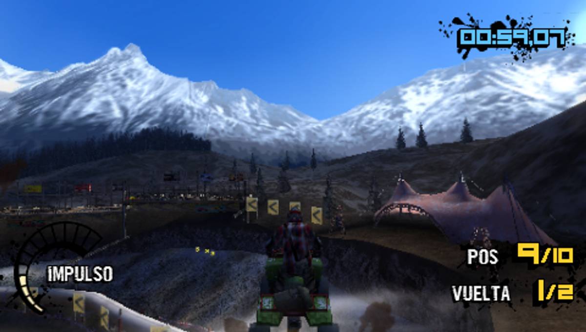 MotorStorm: Arctic Edge ISO - PSP screenshot 3