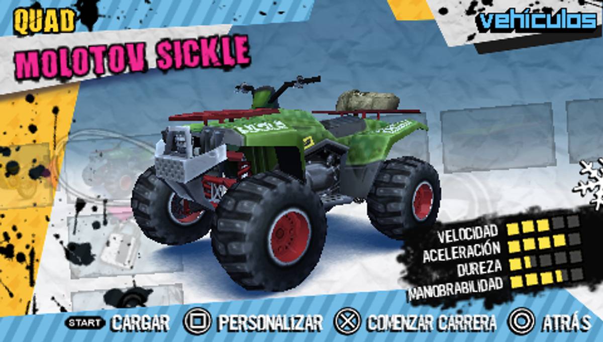 MotorStorm: Arctic Edge ISO - PSP screenshot 4