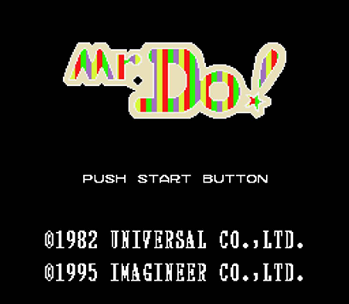 Mr. Do! ROM - SNES screenshot 1