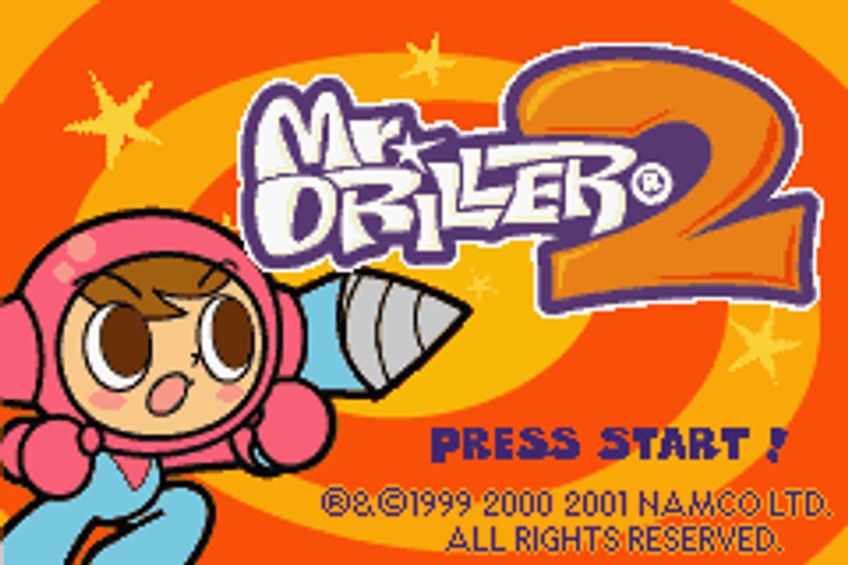 Mr. Driller 2 ROM - GBA screenshot 1