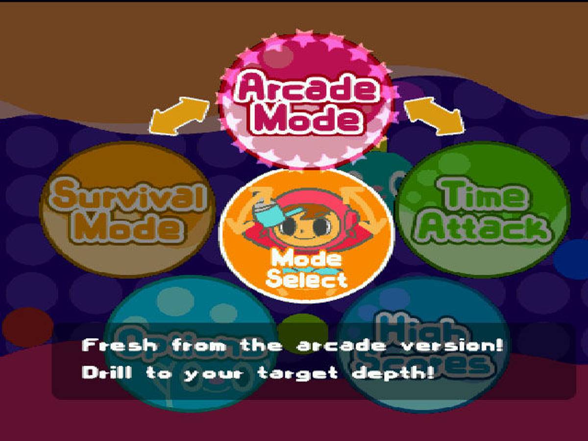 Mr. Driller ISO - PS1 screenshot 6