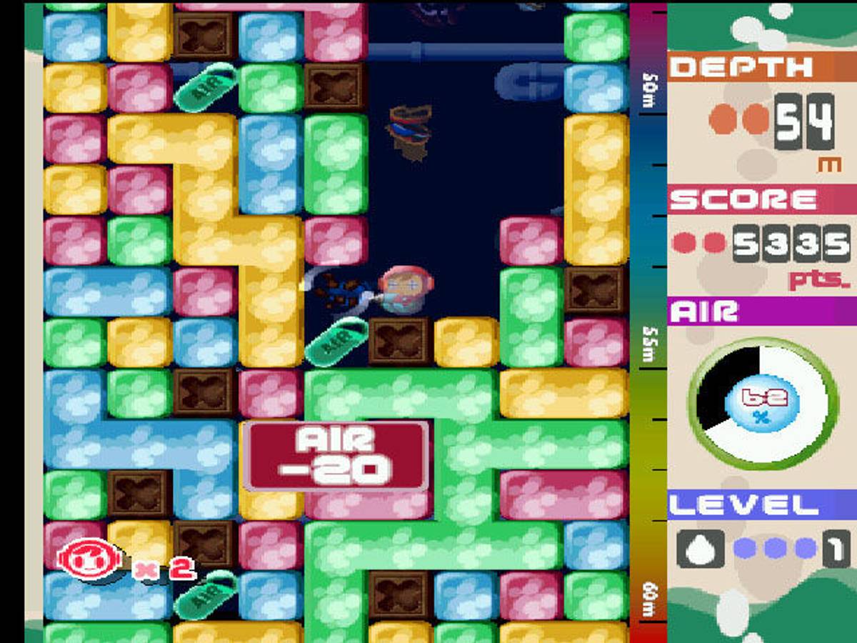 Mr. Driller ISO - PS1 screenshot 9