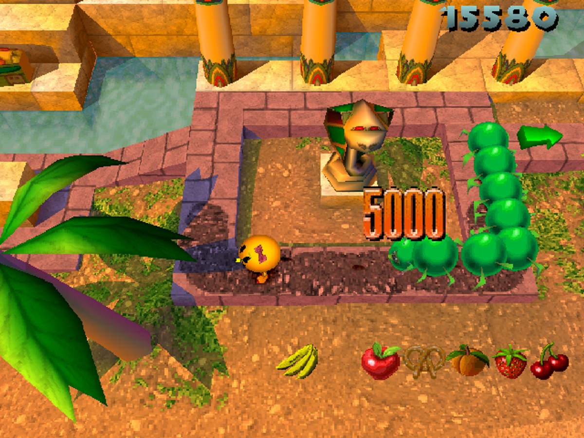 Ms. Pac-Man Maze Madness ISO - PS1 screenshot 10