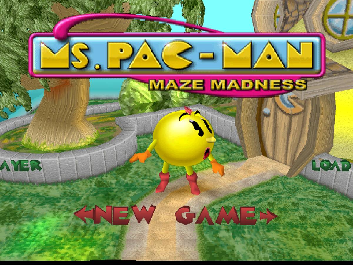 Ms. Pac-Man Maze Madness ISO - PS1 screenshot 4