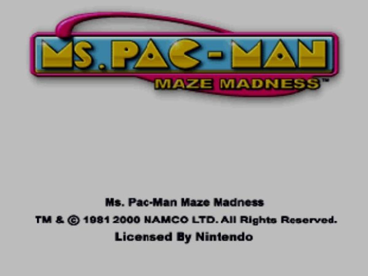 Ms. Pac-Man Maze Madness ROM - N64 screenshot 3