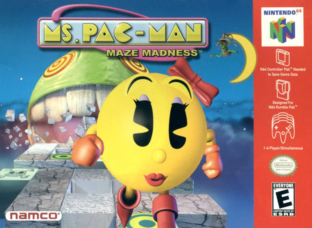 Download Torrent Ms. Pac-Man Maze Madness ROM – N64