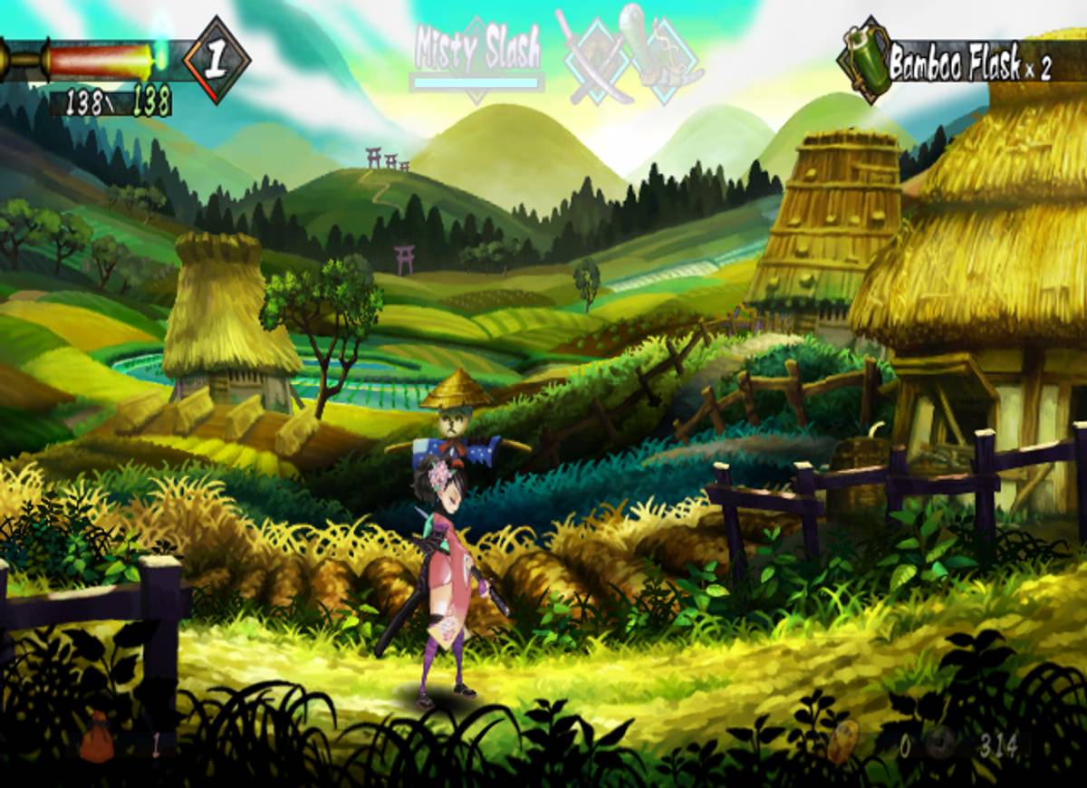 Muramasa: The Demon Blade ISO - Wii screenshot 6