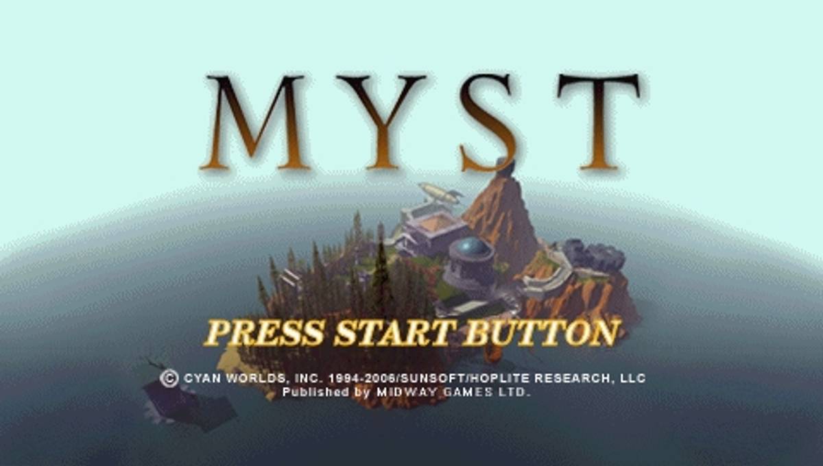 Myst ISO - PSP screenshot 1