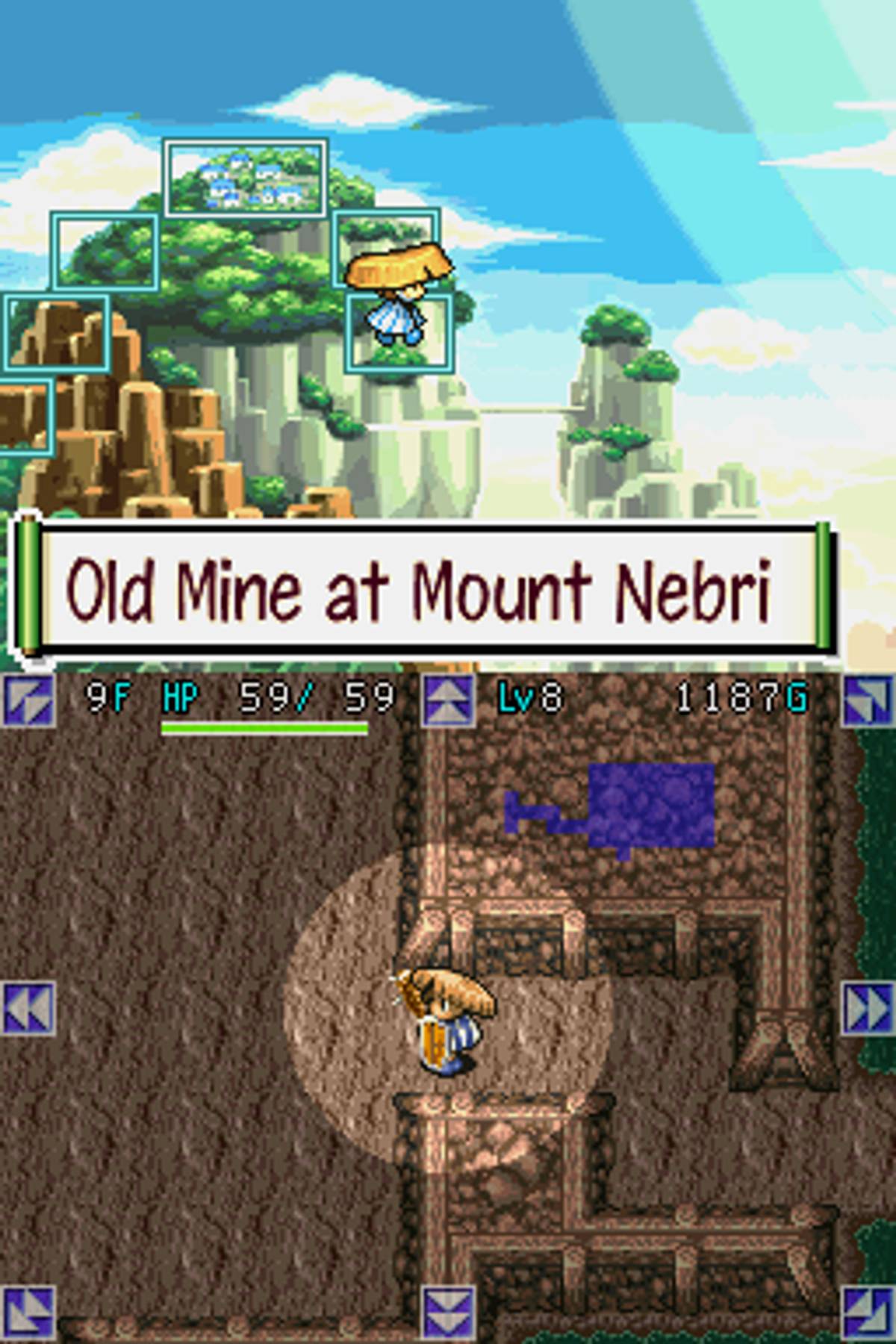 Mystery Dungeon: Shiren the Wanderer ROM - NDS screenshot 10