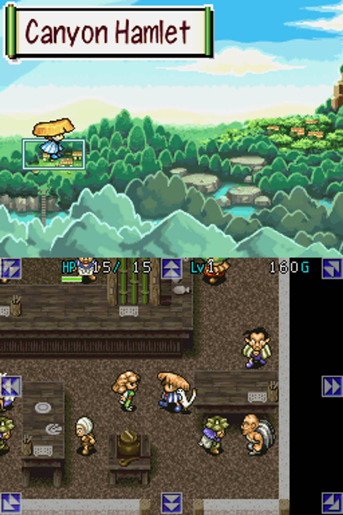 Mystery Dungeon: Shiren the Wanderer ROM - NDS screenshot 8