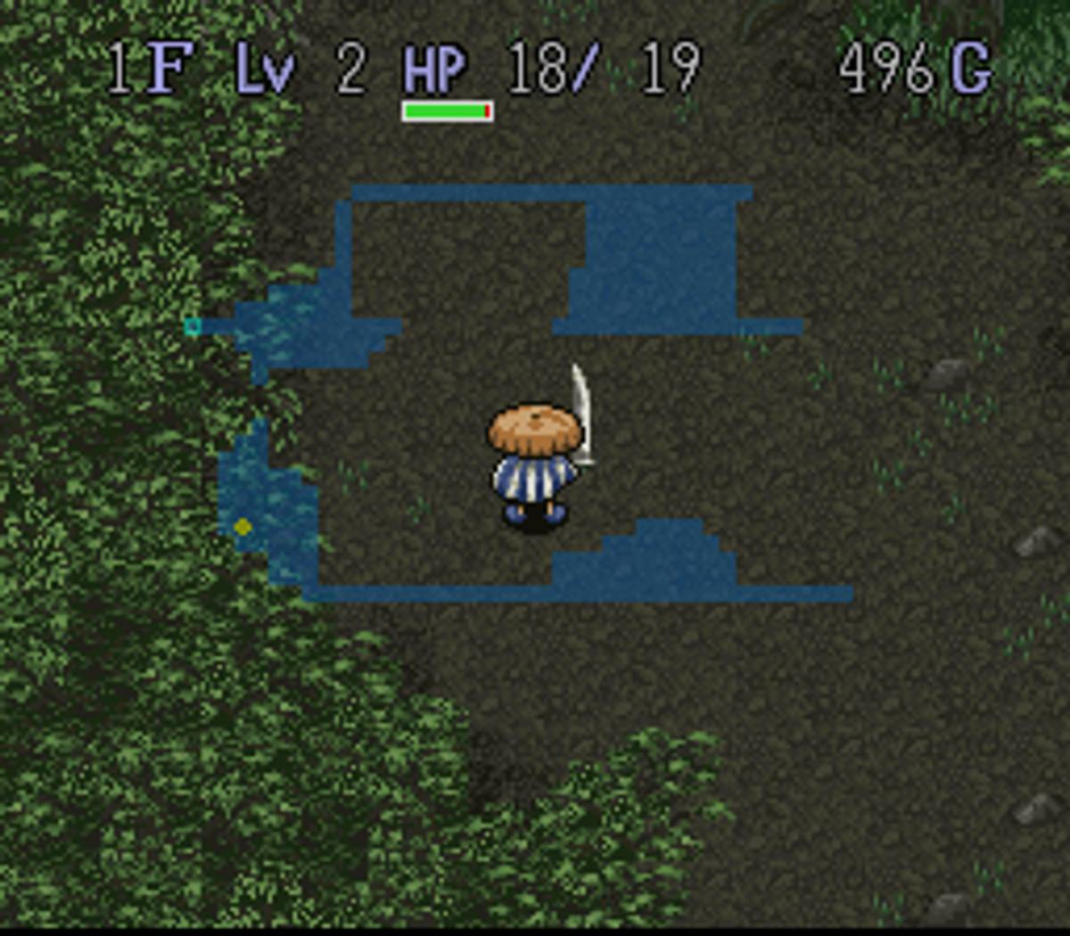 Mystery Dungeon: Shiren the Wanderer ROM - SNES screenshot 10