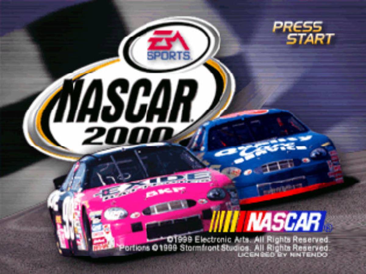 NASCAR 2000 ROM - N64 screenshot 1