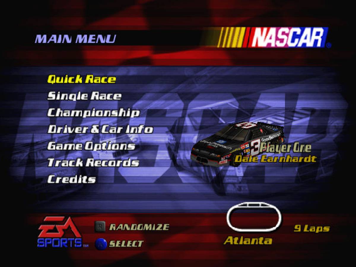 NASCAR 2000 ROM - N64 screenshot 2