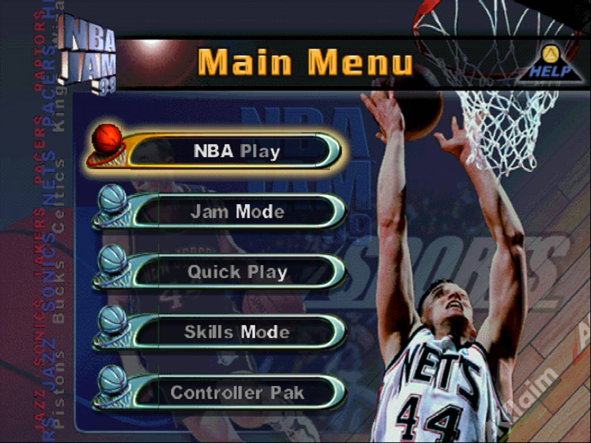 NBA Jam 99 ROM - N64 screenshot 2