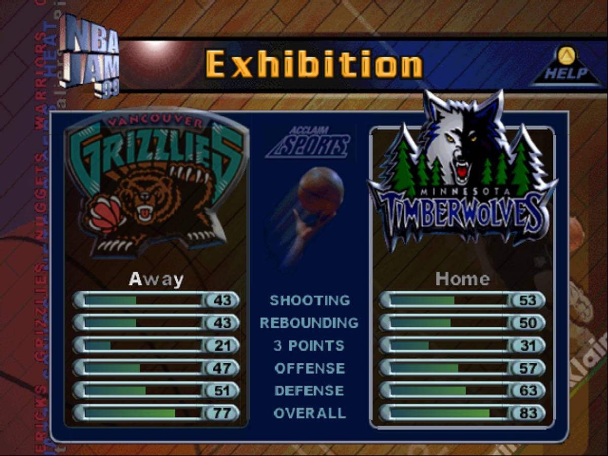 NBA Jam 99 ROM - N64 screenshot 3