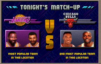 NBA Jam ROM - Arcade screenshot 3