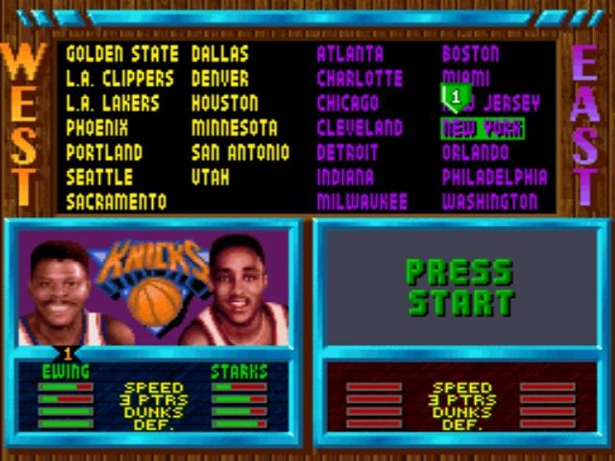 NBA Jam ROM - SNES screenshot 2