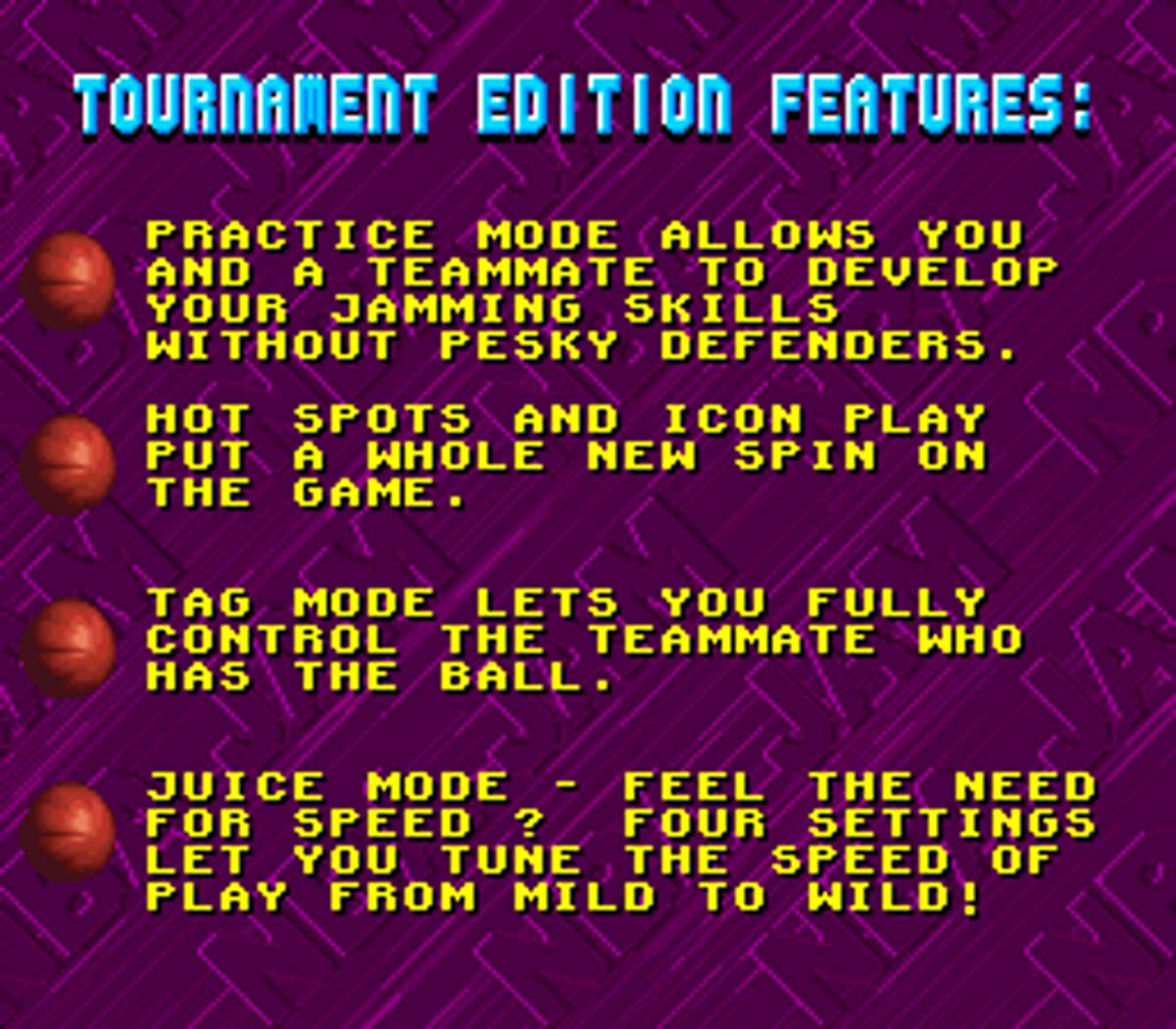NBA Jam Tournament Edition ROM - SNES screenshot 2