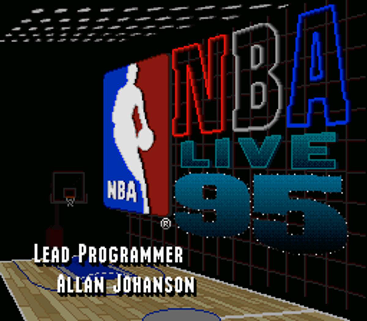 NBA Live 95 ROM - SNES screenshot 2