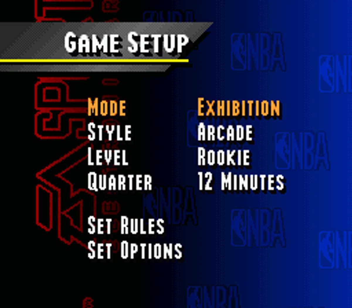 NBA Live 95 ROM - SNES screenshot 3