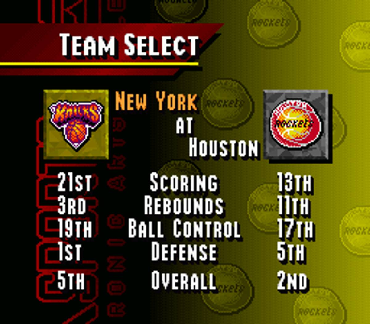 NBA Live 95 ROM - SNES screenshot 6