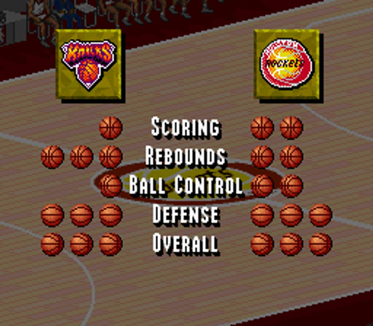 NBA Live 95 ROM - SNES screenshot 9