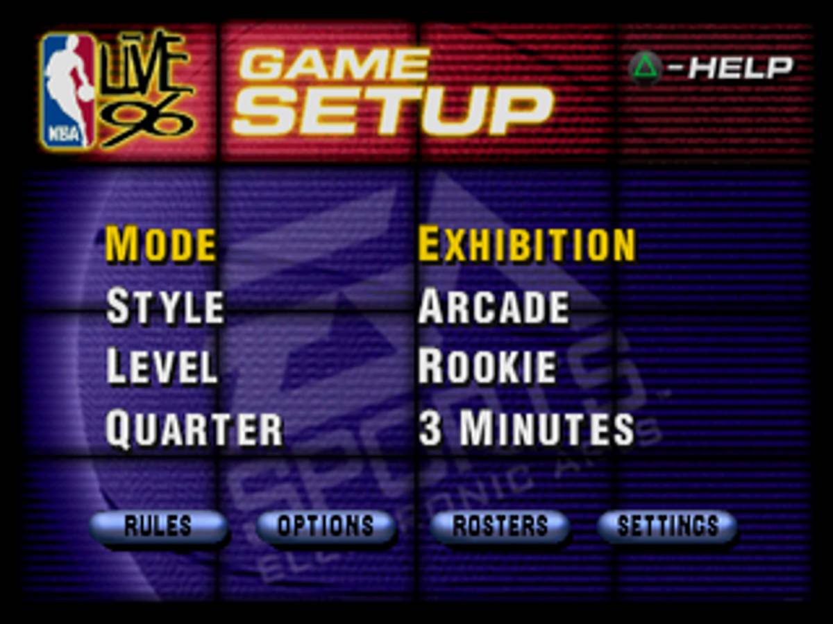NBA Live 96 ISO - PS1 screenshot 2