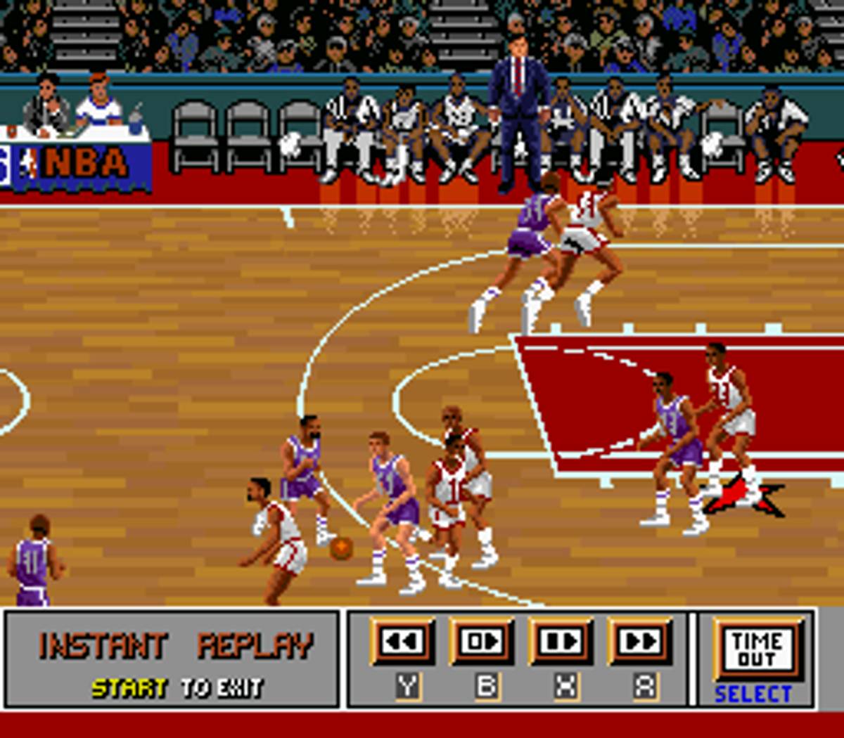 NBA Showdown ROM - SNES screenshot 10