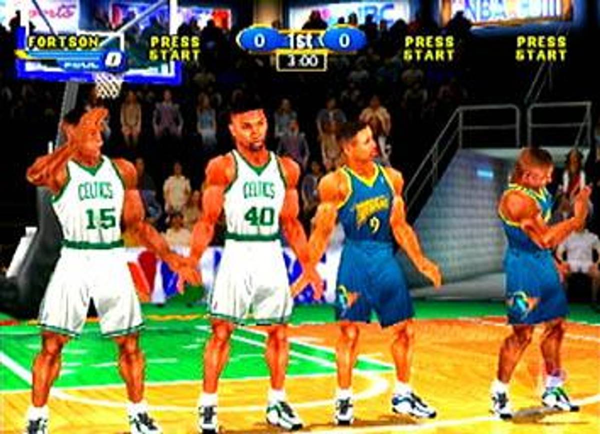 NBA Showtime: NBA on NBC ROM - N64 screenshot 1