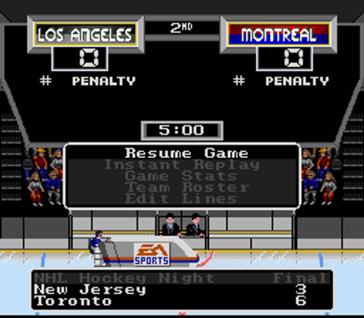 NHL '94 ROM - SNES screenshot 9