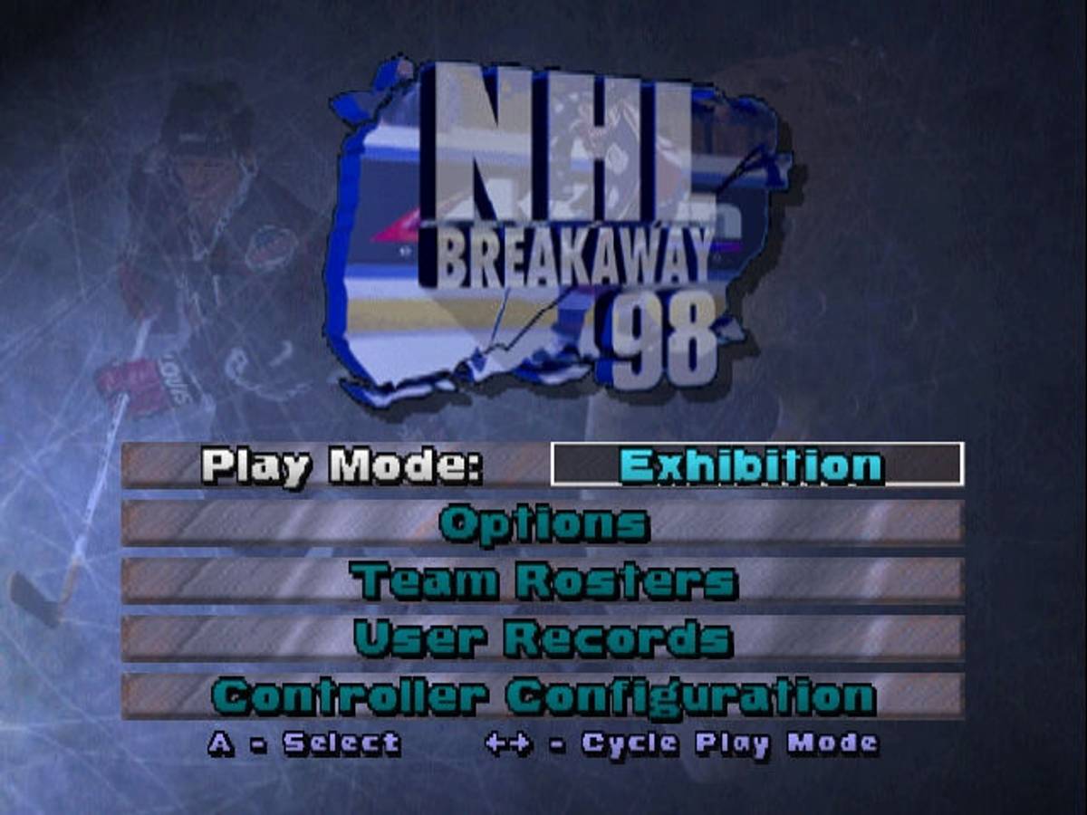 NHL Breakaway 98 ROM - N64 screenshot 2