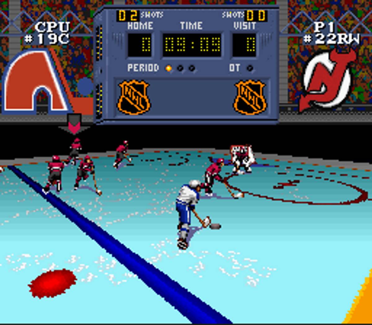 NHL Stanley Cup ROM - SNES screenshot 10