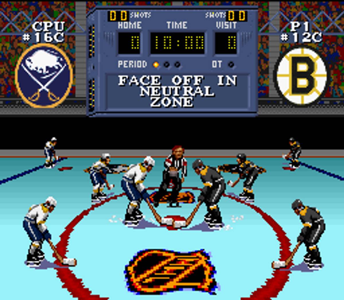 NHL Stanley Cup ROM - SNES screenshot 3