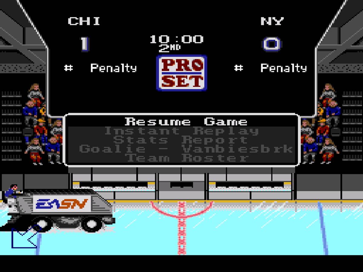 NHLPA Hockey '93 ROM - SNES screenshot 3