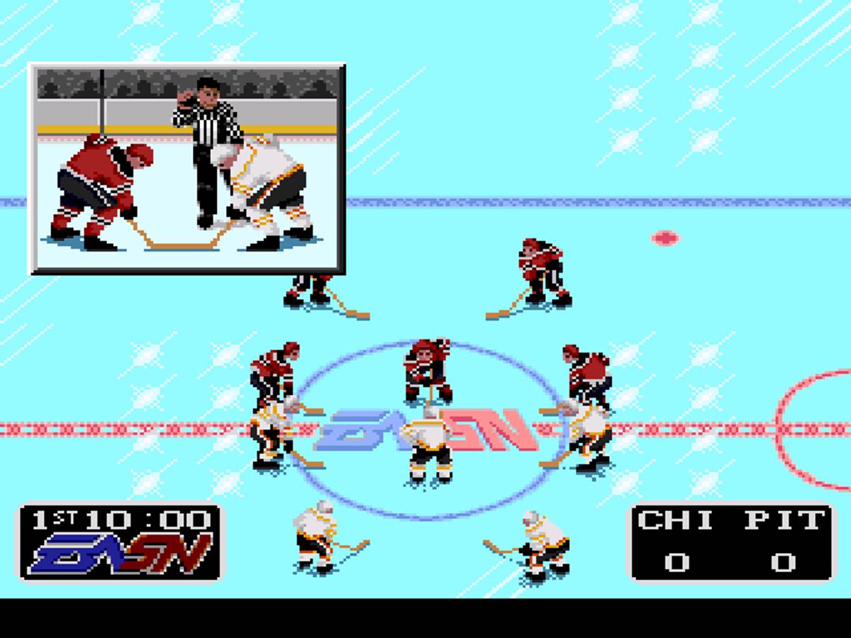 NHLPA Hockey '93 ROM - SNES screenshot 4