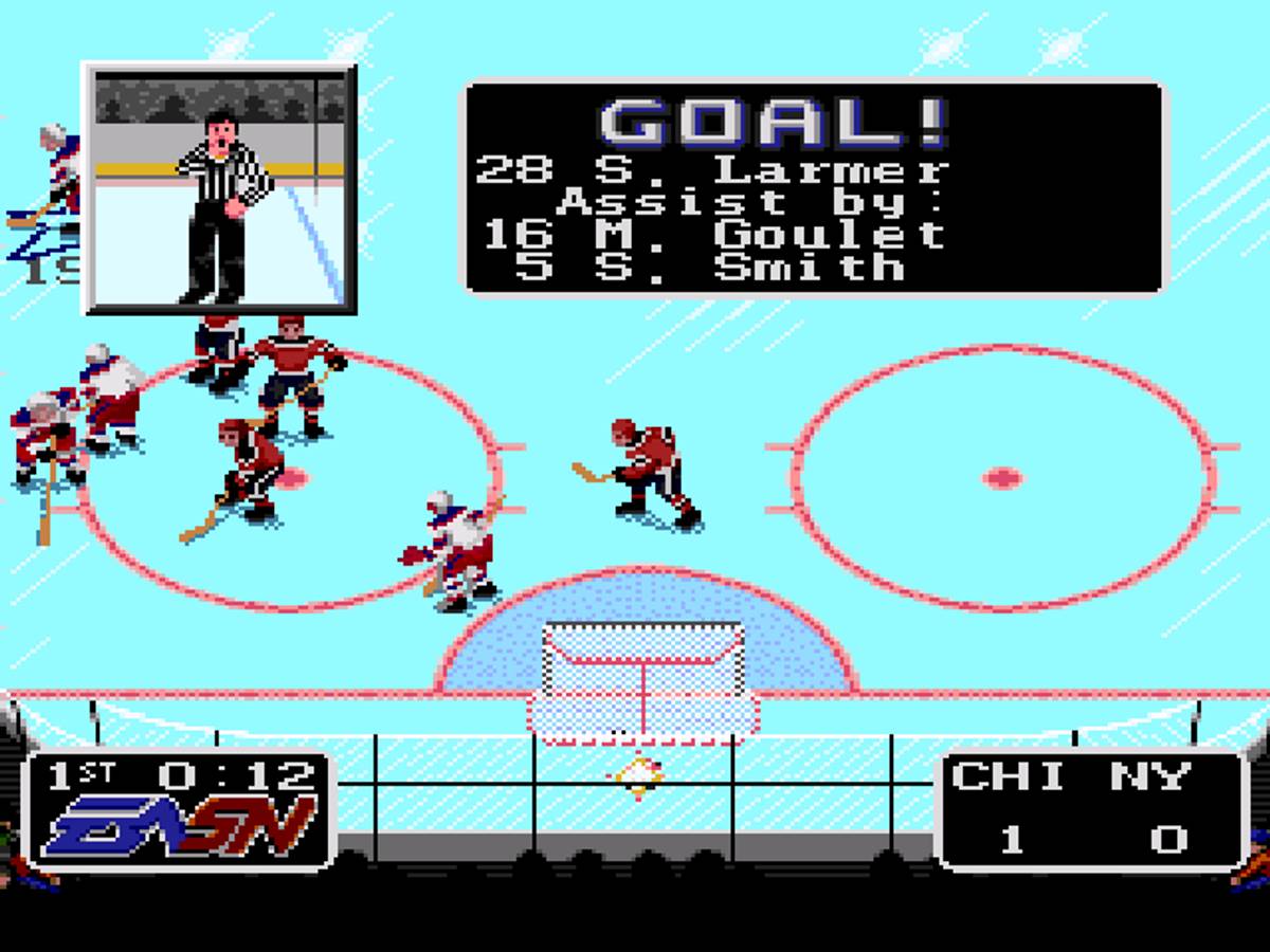 NHLPA Hockey '93 ROM - SNES screenshot 6