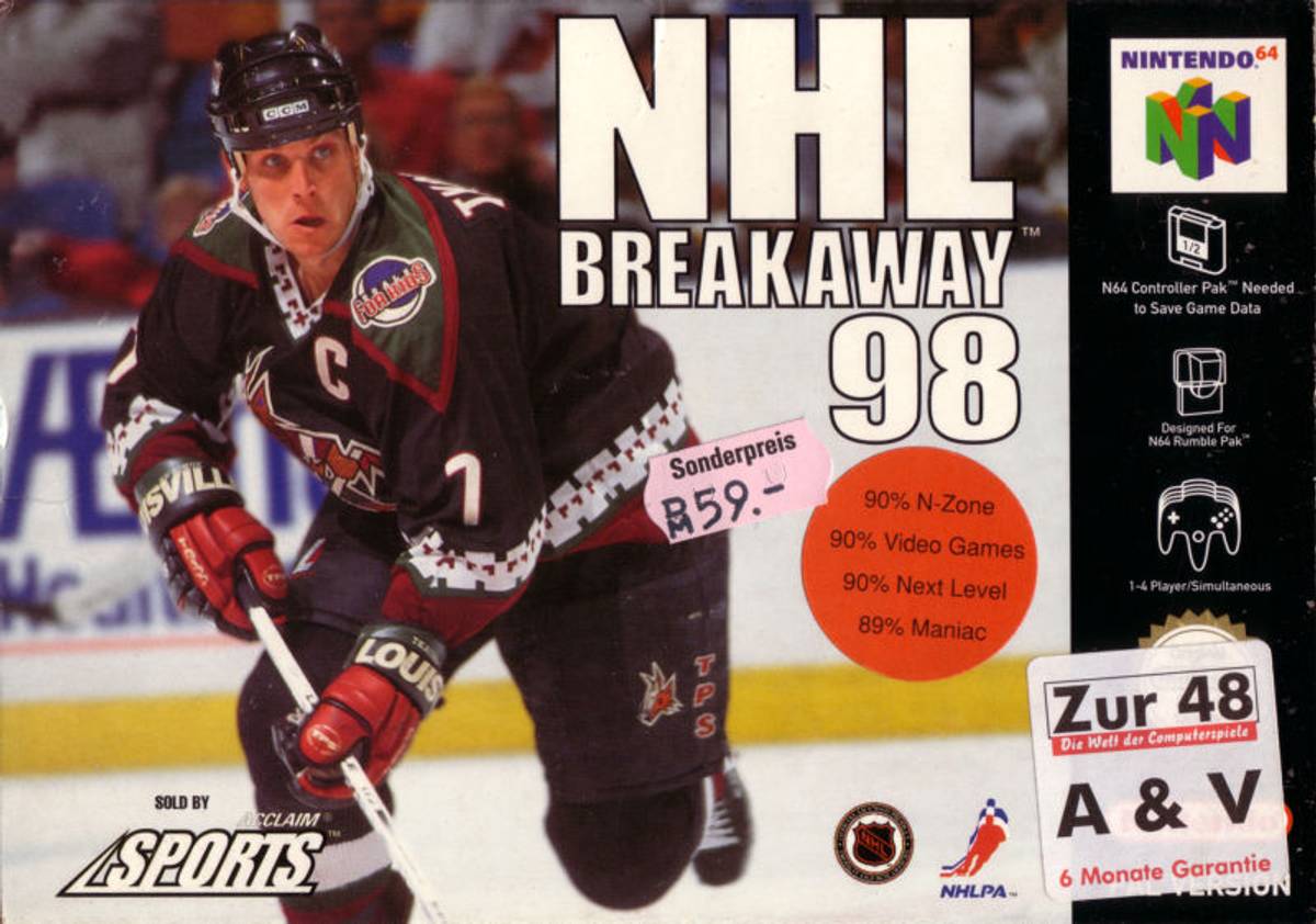 Download Torrent NHL Breakaway 98 ROM – N64