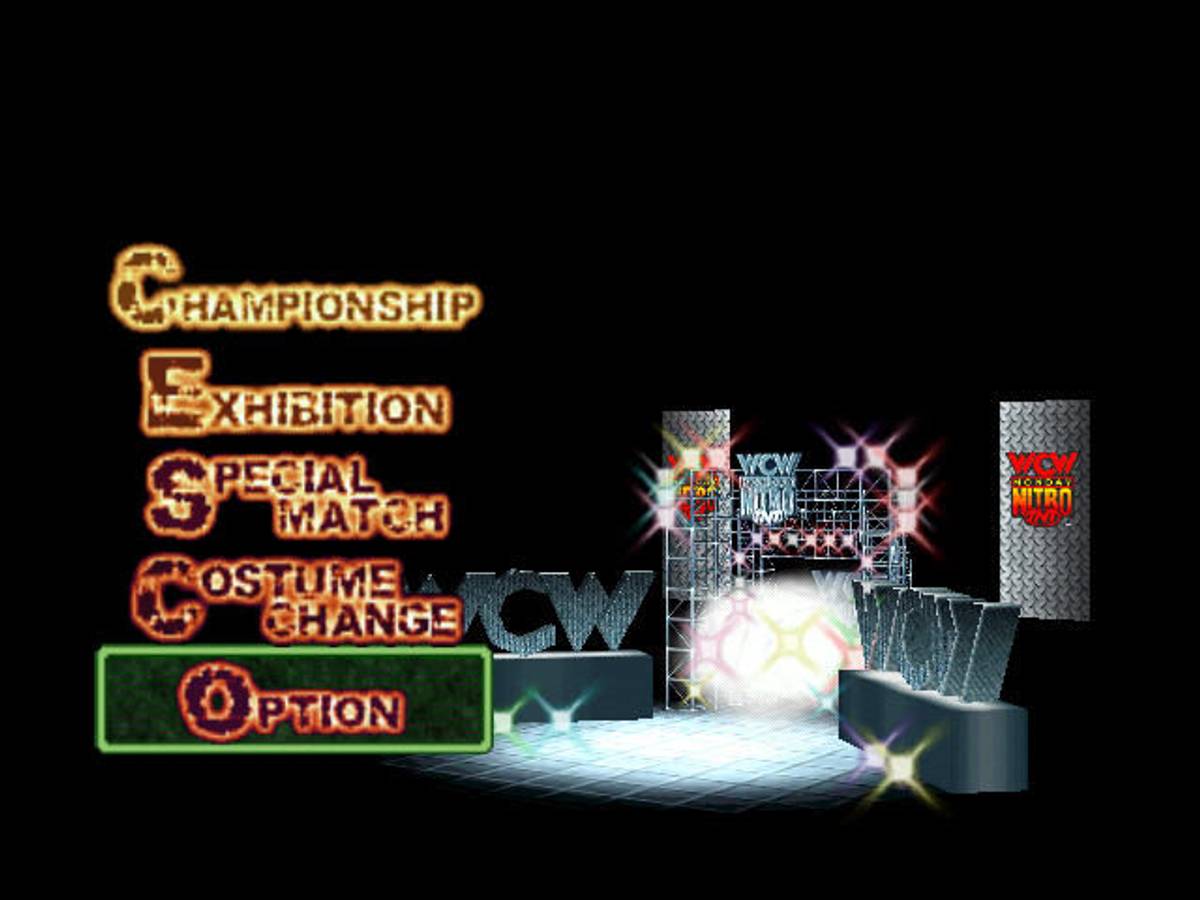 WCW/NWO Revenge ROM - N64 screenshot 1