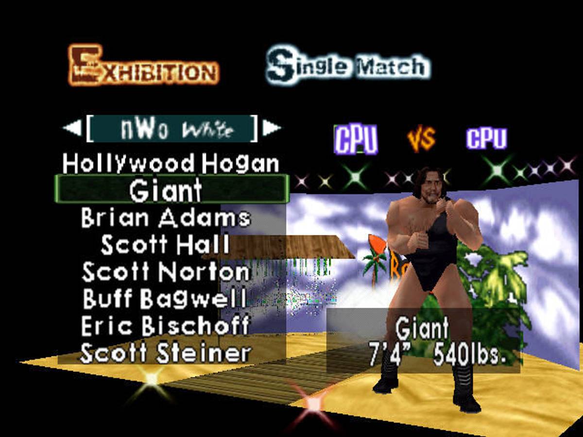 WCW/NWO Revenge ROM - N64 screenshot 2