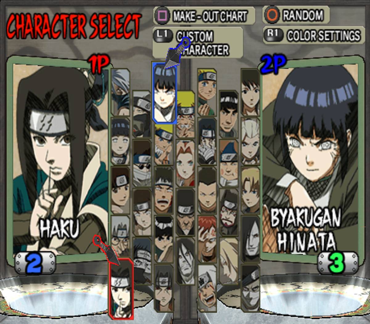 Naruto: Ultimate Ninja 2 ISO - PS2 screenshot 3