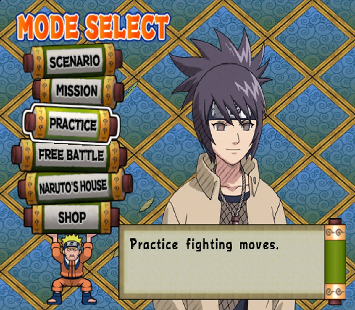 Naruto: Ultimate Ninja ISO - PS2 screenshot 2