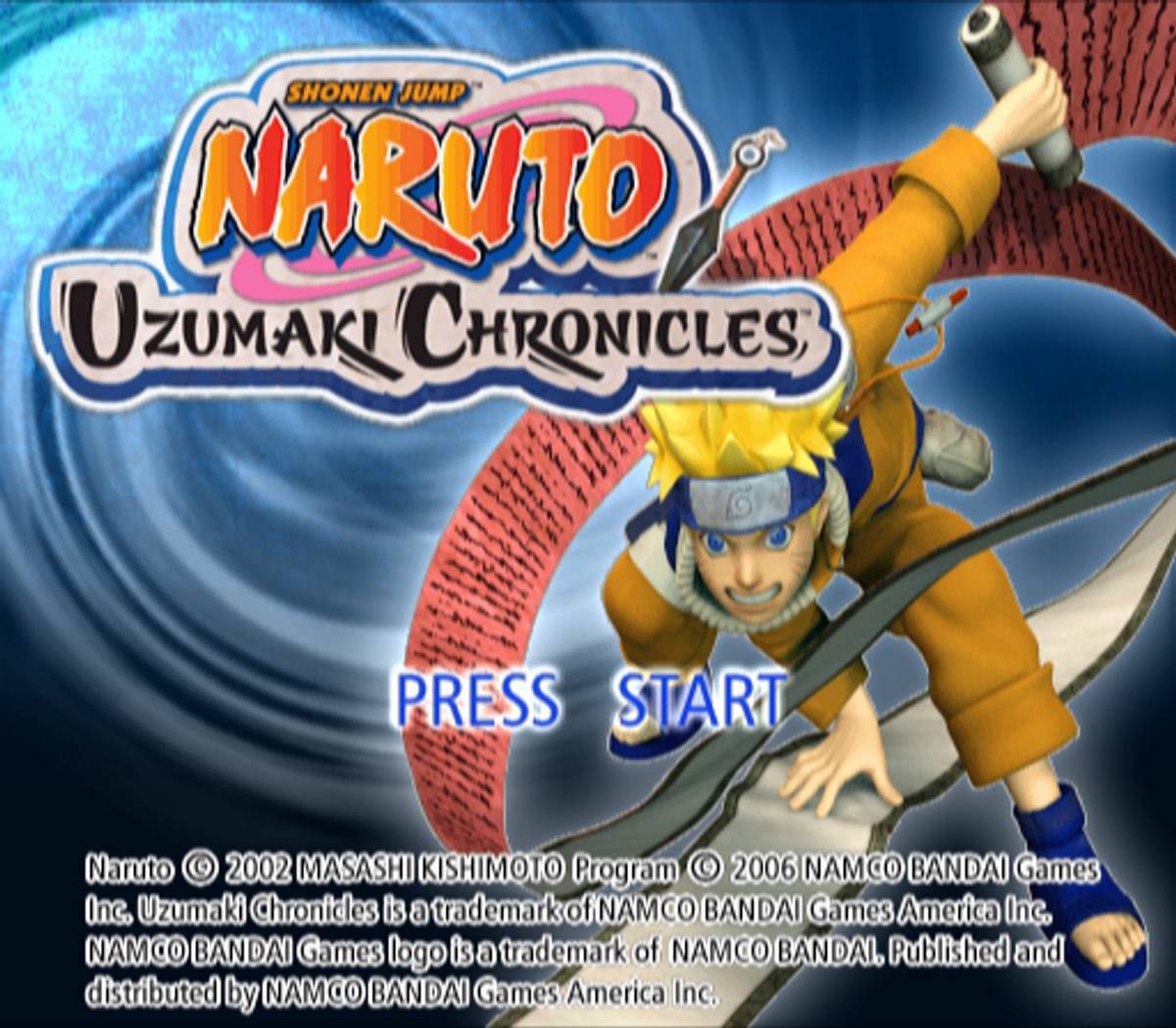 Naruto: Uzumaki Chronicles ISO - PS2 screenshot 1