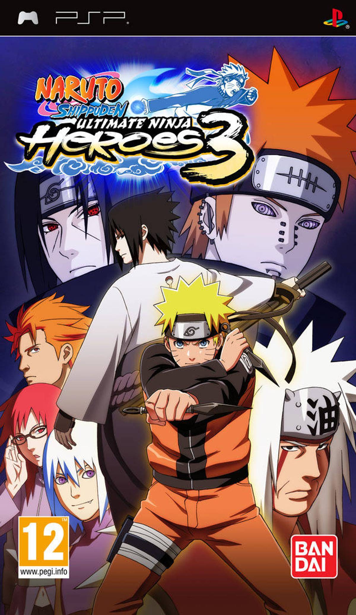 Download Torrent Naruto Shippuden: Ultimate Ninja Heroes 3 ISO – PSP