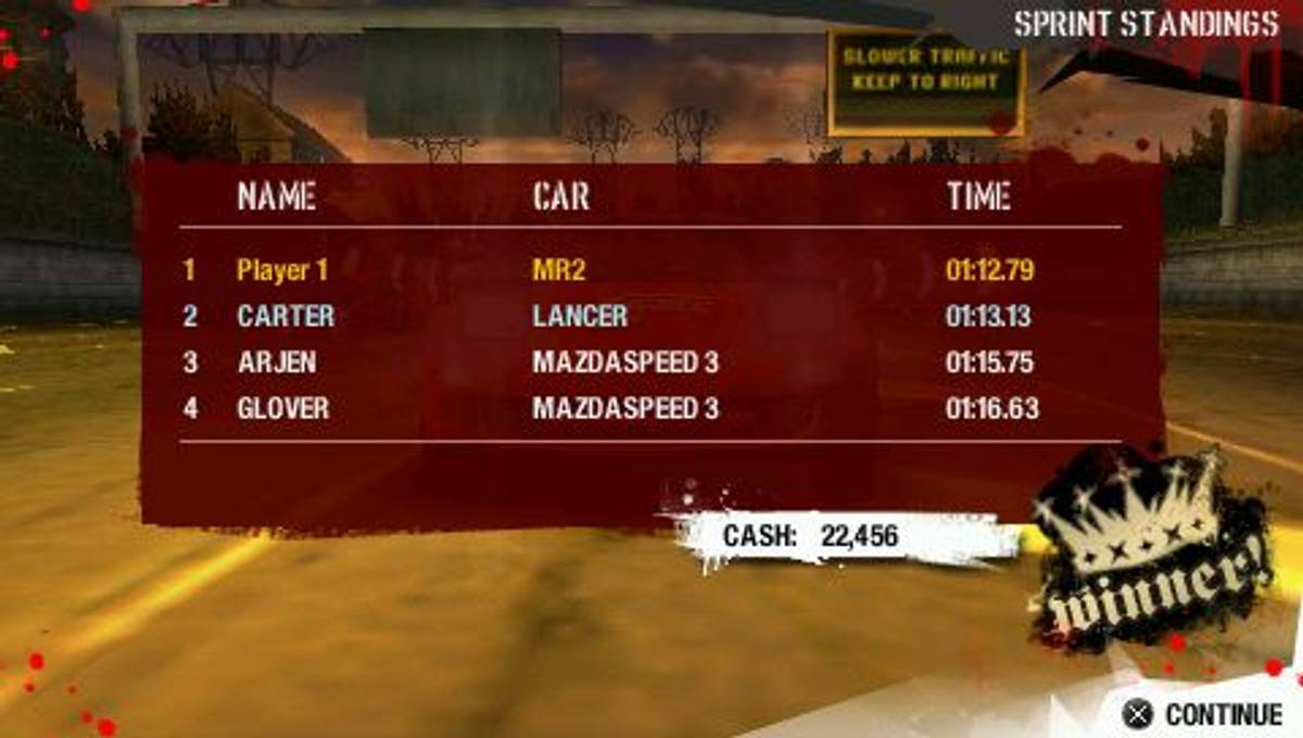 Need for Speed: Carbon - Own the City ISO - PSP screenshot 7