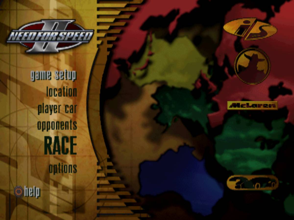 Need for Speed II ISO - PS1 screenshot 2
